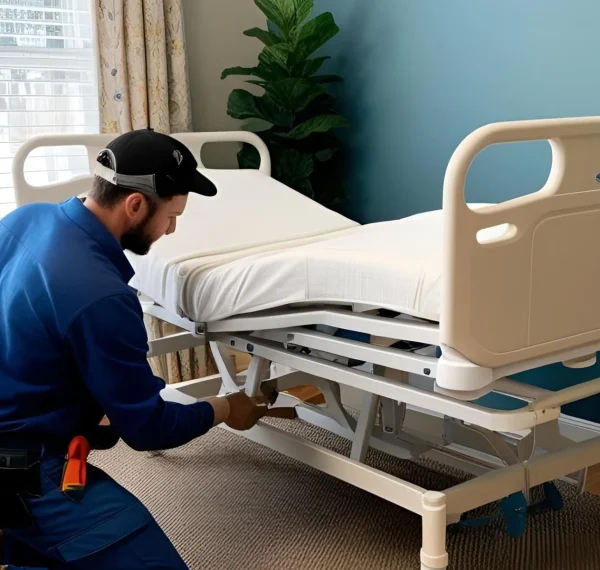 Hospital bed repair