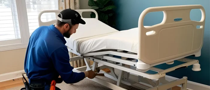 Hospital bed repair